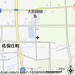 奈良県天理市佐保庄町571周辺の地図