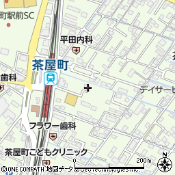 岡山県倉敷市茶屋町450周辺の地図