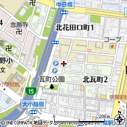 Bar Fukuzato周辺の地図