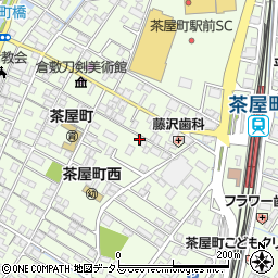 岡山県倉敷市茶屋町283周辺の地図