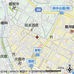 広島県府中市府中町606周辺の地図