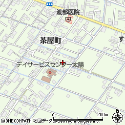 岡山県倉敷市茶屋町709-8周辺の地図