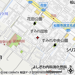 三重県松阪市川井町586-4周辺の地図