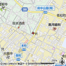 広島県府中市出口町1周辺の地図