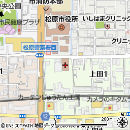 ゆうちょ銀行松原店 ＡＴＭ周辺の地図