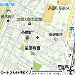 岡山県倉敷市茶屋町283-1周辺の地図