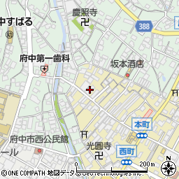 広島県府中市府中町640周辺の地図