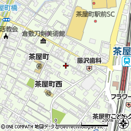 岡山県倉敷市茶屋町280周辺の地図