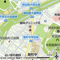 三重県松阪市内五曲町28-2周辺の地図