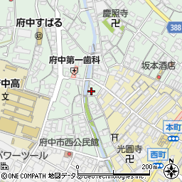 広島県府中市出口町1096周辺の地図