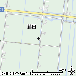 岡山県岡山市南区藤田346周辺の地図