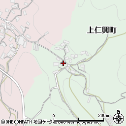 奈良県天理市上仁興町13周辺の地図