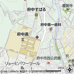 広島県府中市出口町905周辺の地図