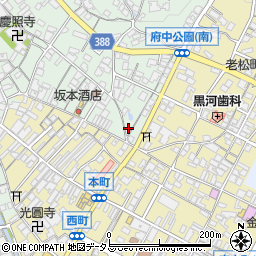 広島県府中市出口町14周辺の地図