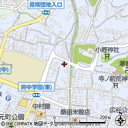 広島県府中市元町359周辺の地図