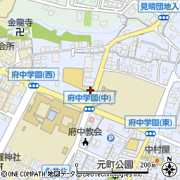 広島県府中市元町591周辺の地図