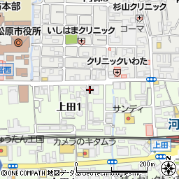 ビジョンメガネ松原駅前店周辺の地図