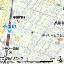 岡山県倉敷市茶屋町436-12周辺の地図