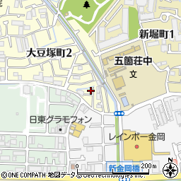 漁彩堺北店周辺の地図