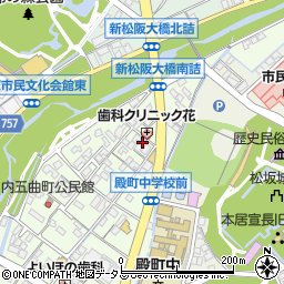 三重県松阪市内五曲町28周辺の地図