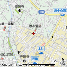 広島県府中市府中町611周辺の地図