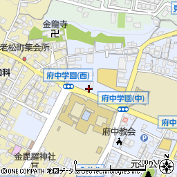 広島県府中市元町595周辺の地図