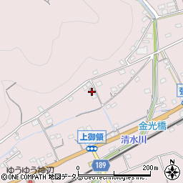広島県福山市神辺町上御領1413周辺の地図