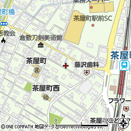 岡山県倉敷市茶屋町275-15周辺の地図