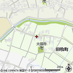 三重県松阪市田牧町周辺の地図