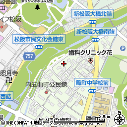 三重県松阪市内五曲町35周辺の地図