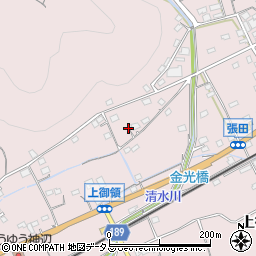 広島県福山市神辺町上御領1942-3周辺の地図