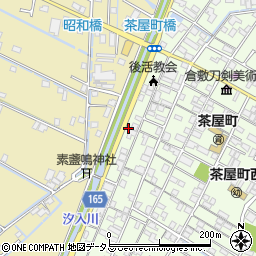 岡山県倉敷市茶屋町15周辺の地図