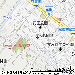 三重県松阪市川井町581-20周辺の地図