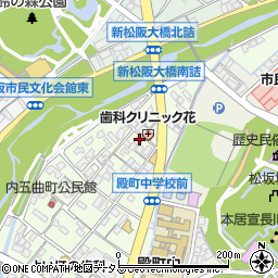 三重県松阪市内五曲町28-10周辺の地図