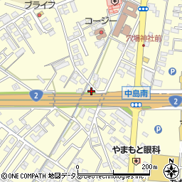 岡山県倉敷市中島875周辺の地図