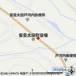 安芸太田町役場周辺の地図