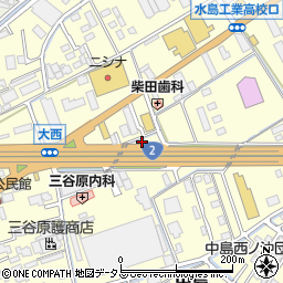 岡山県倉敷市中島1461周辺の地図