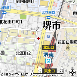 ＷＤＢ株式会社　堺支店周辺の地図