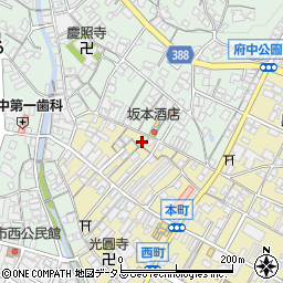 広島県府中市府中町611-3周辺の地図