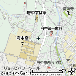 広島県府中市出口町909周辺の地図