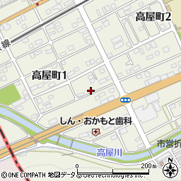 岡山県井原市高屋町1丁目20-15周辺の地図