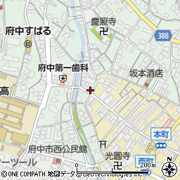 広島県府中市出口町1102周辺の地図