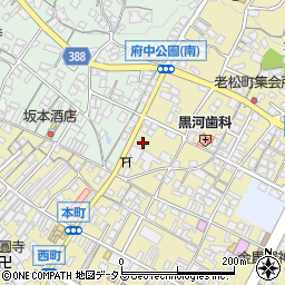 広島県府中市府中町528周辺の地図