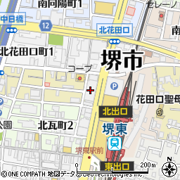 志水堺東診療所周辺の地図