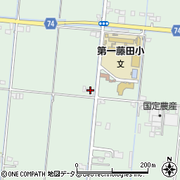 岡山県岡山市南区藤田350周辺の地図