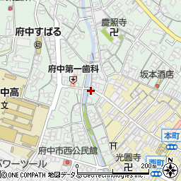 広島県府中市出口町1098周辺の地図