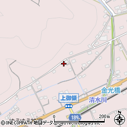 広島県福山市神辺町上御領1413-5周辺の地図