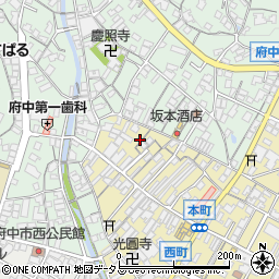 広島県府中市府中町619周辺の地図