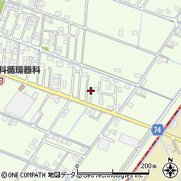 岡山県倉敷市茶屋町1436-1周辺の地図