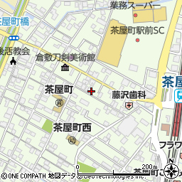 岡山県倉敷市茶屋町276-3周辺の地図